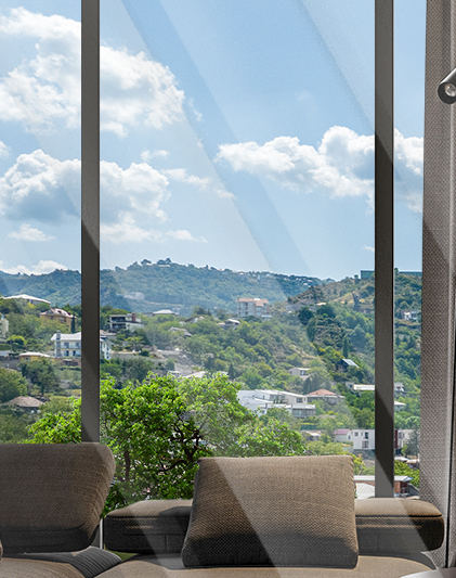 The project's location offers a front-row seat to the city's most stunning views